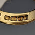1904 British antique jewelry K18 gold ring John Mantle